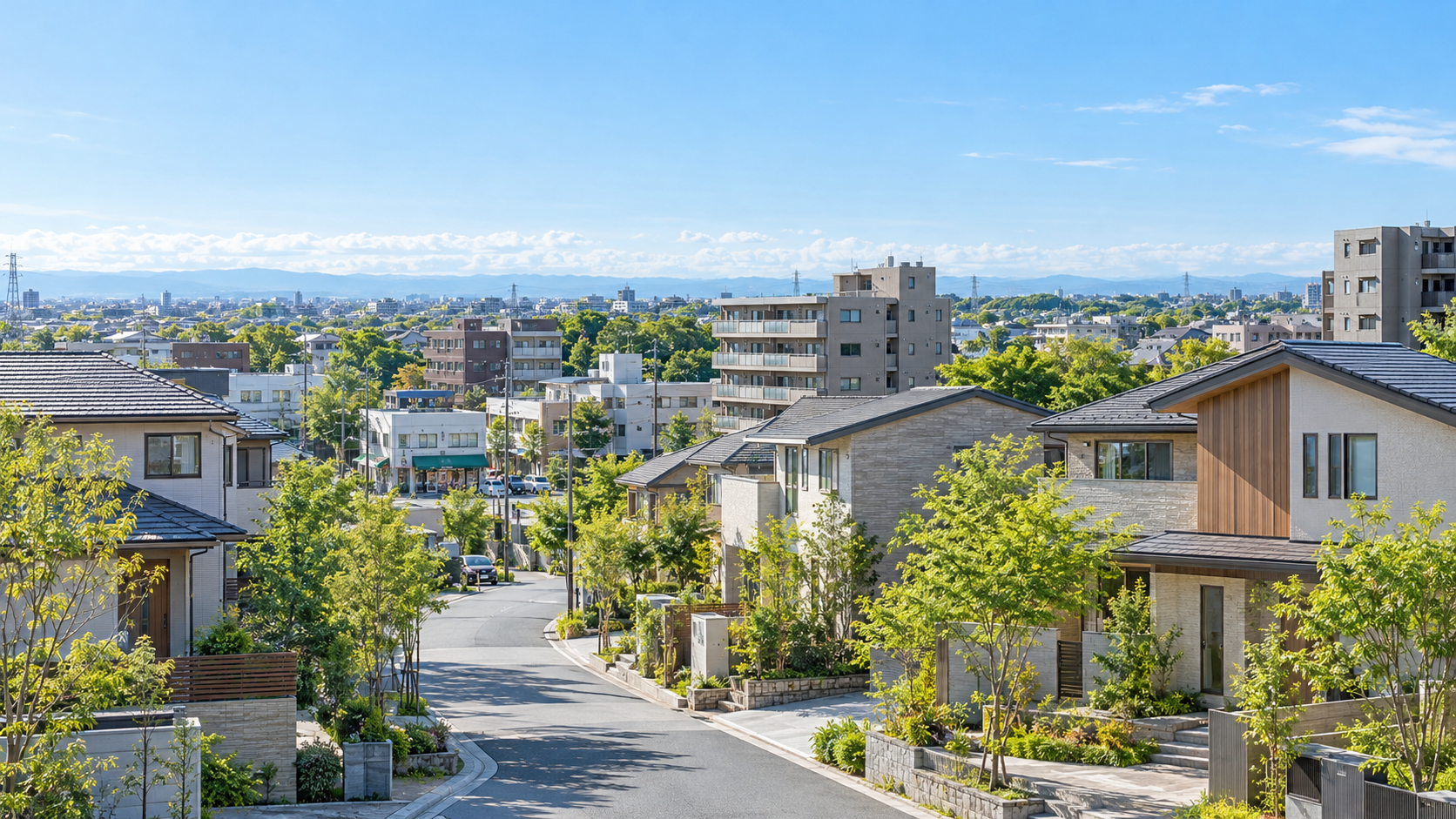 住まいと暮らしがつながる街並み