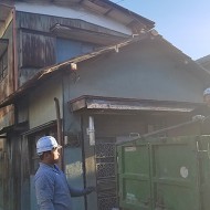 久喜市菖蒲町木造２階建解体工事